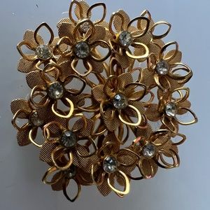 Matte Gold Brooch